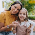 oral care routines for children with autism, mom with a daughter with autism